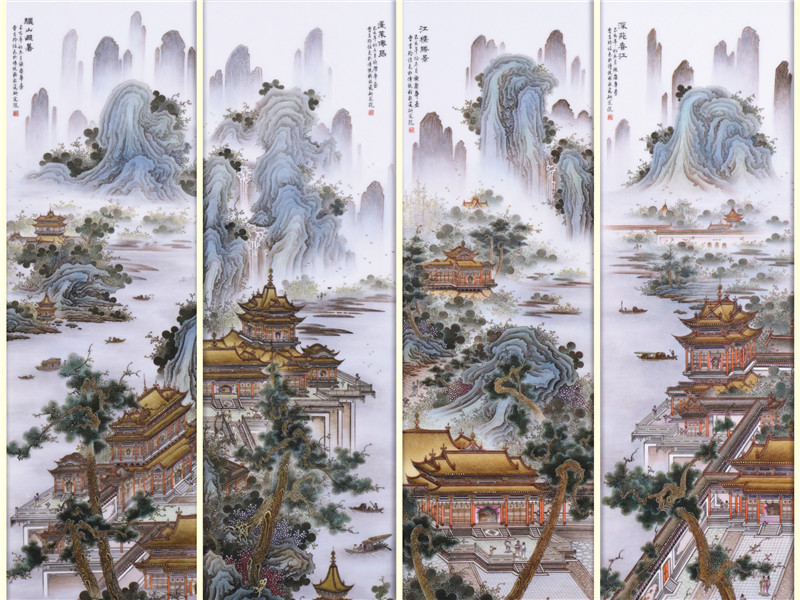 美轮美奂，旷绝古今 | 瓷上界画